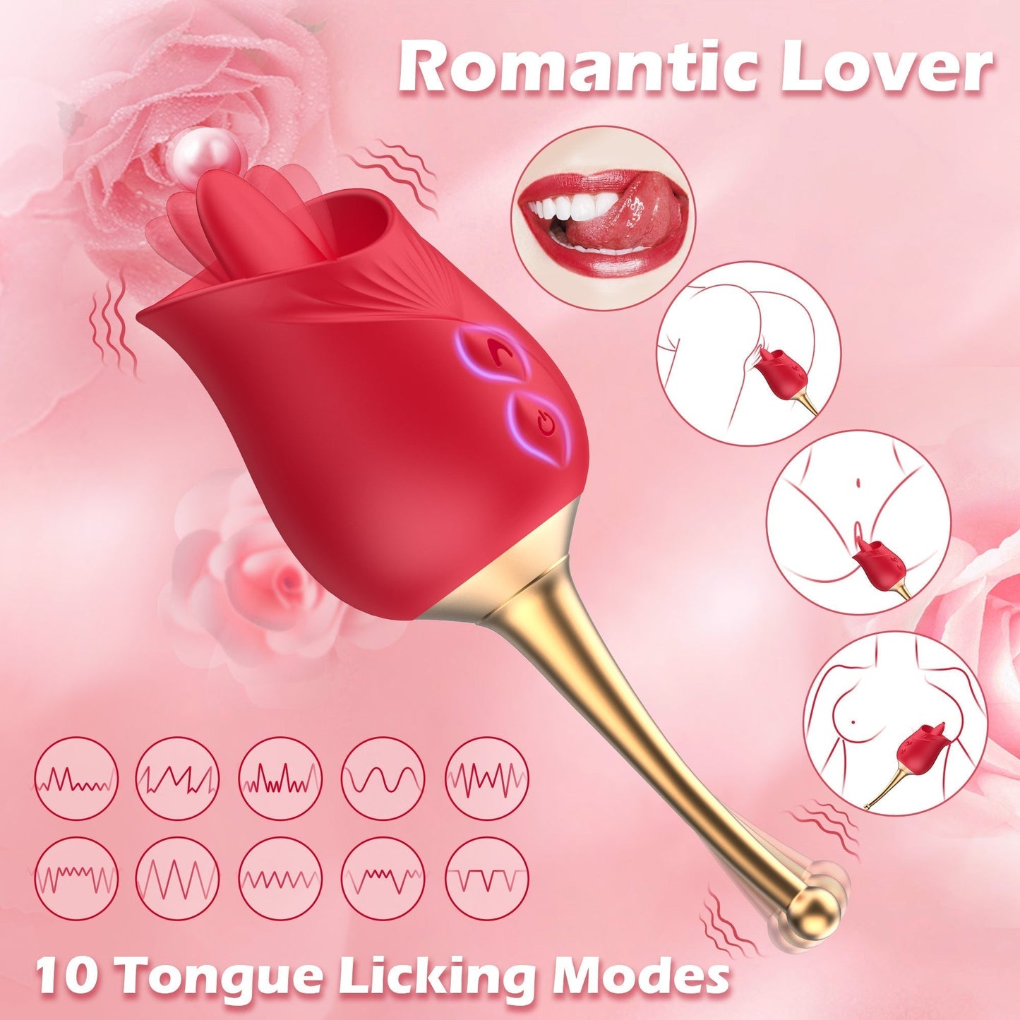 
                  
                    Blowjob Vibrator With Ten Powerful Licking and Vibrating Modes
                  
                