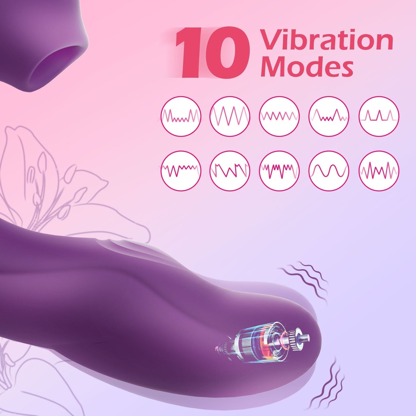 
                  
                    Ingmar - G spot Vibrator with Tapping, Vibration & Clitoris Suction
                  
                