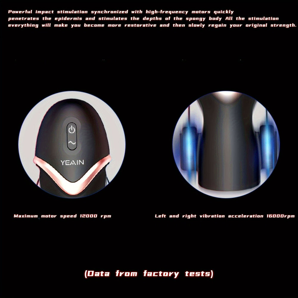 
                  
                    1pc Male Masturbator Automatic Hands-Free Stimulator Male Masturbation Cup With 10 Frequency Vibrations Pocket Pussy Glans Penis Trainer Male Specific Sex Toys
                  
                
