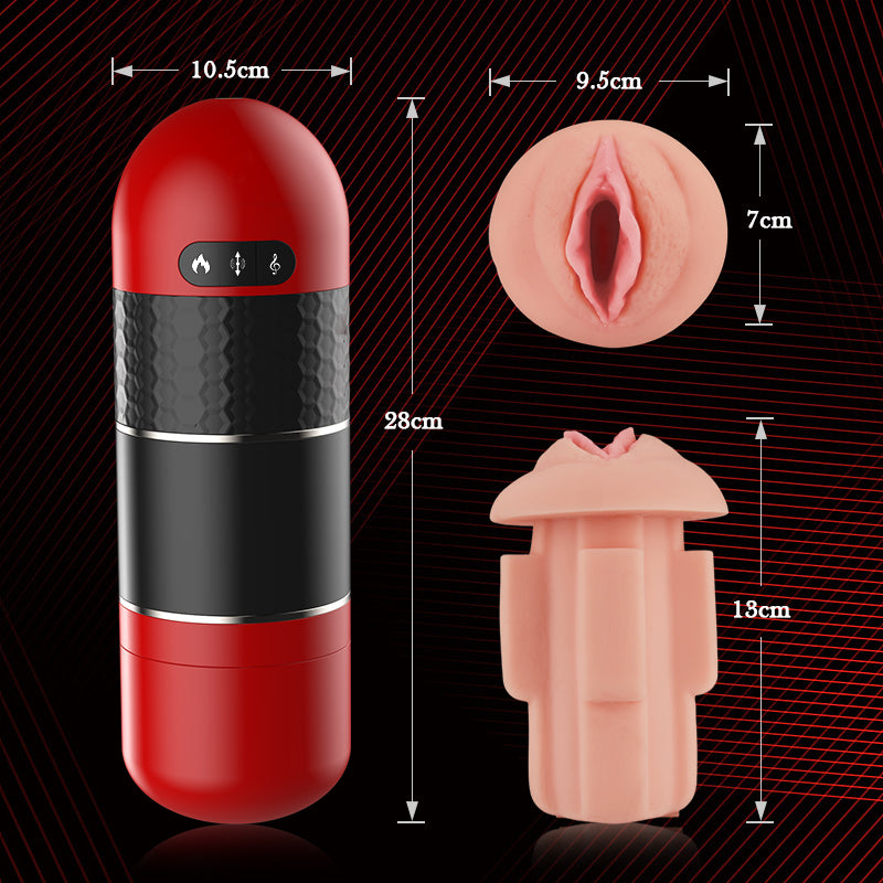 
                  
                    Tank 7 Pushing Heating Mature Woman Voice Removable 4 IN 1 Cup Masturbator
                  
                