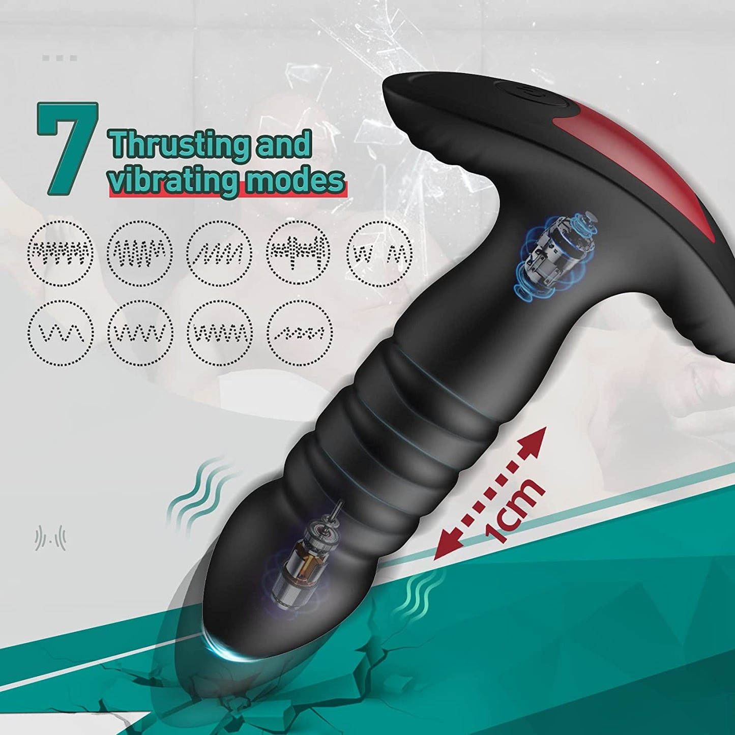 
                  
                    7 Thrusting & Vibrating Modes App Control Anal Plug Vibrator
                  
                