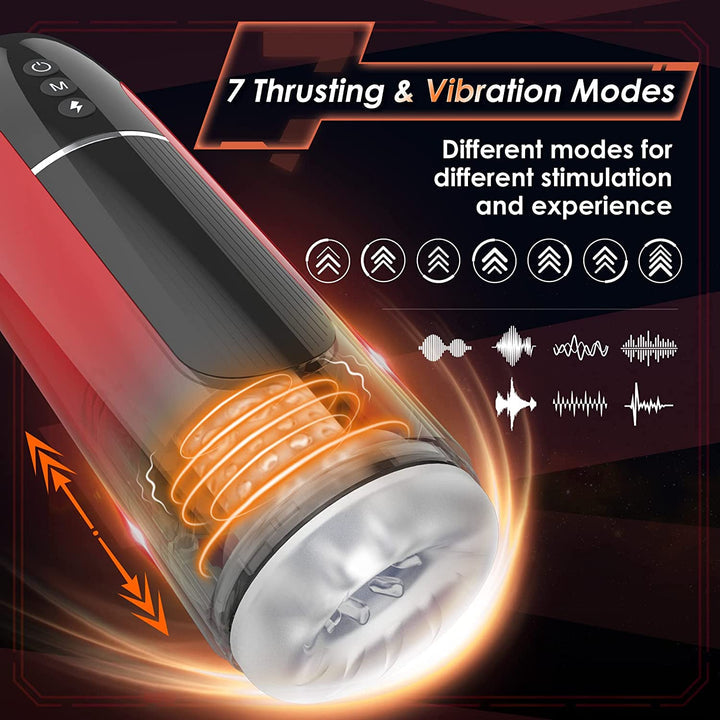 
                  
                    Detachable Sleeve Thrusting & Vibration Male Masturbator
                  
                