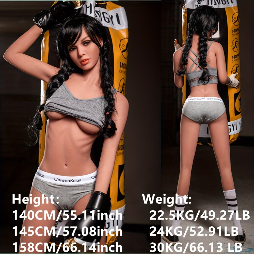 
                  
                    1pc 72.75LB Life Sized Doll For Men, Lifelike Female Dolls Torso With Soft Big Boobs Big Butt Pussy Ass,Realistic Full Body Love Pocket Pussy Male Toys For Vaginal Breast
                  
                