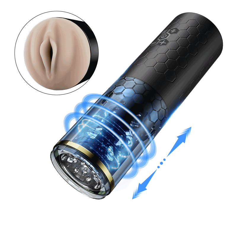 
                  
                    AlluriaToy 10 Thrusting Spinning Suction Technical Sense Male Masturbation Cup
                  
                