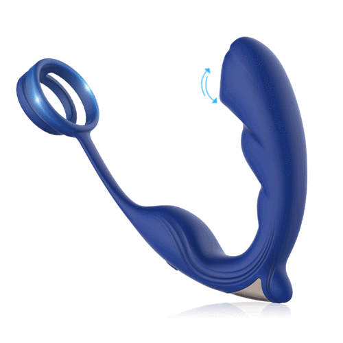 
                  
                    Blue Wing Head Spinning Bead Vibrating Prostate Massager
                  
                