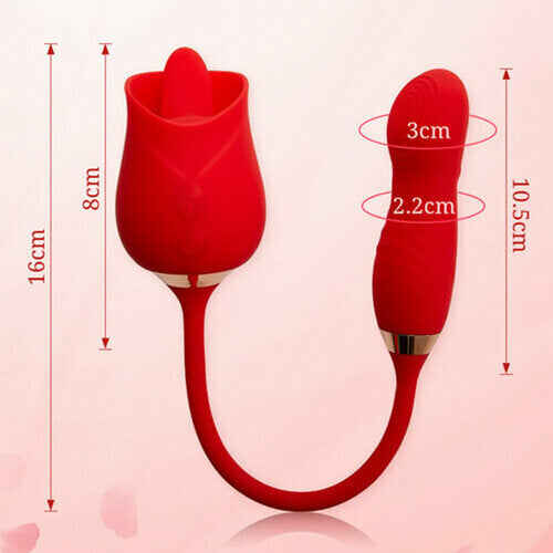 
                  
                    Fiona - Rose Clit Licking & Vibrating Stimulator Multifunctional Vibrator
                  
                