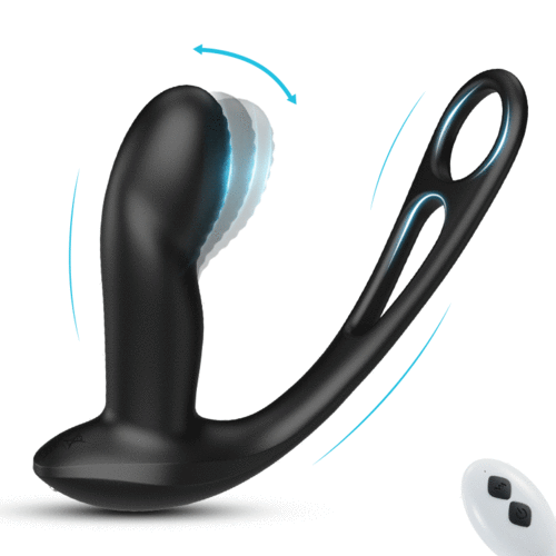 
                  
                    AlluriaToy Remote Control 9 Vibrating & Wiggling Prostate Massager Anal Toy
                  
                