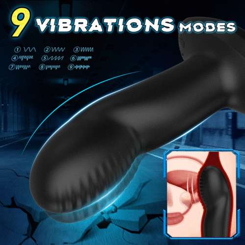 
                  
                    AlluriaToy Remote Control 9 Vibrating & Wiggling Prostate Massager Anal Toy
                  
                