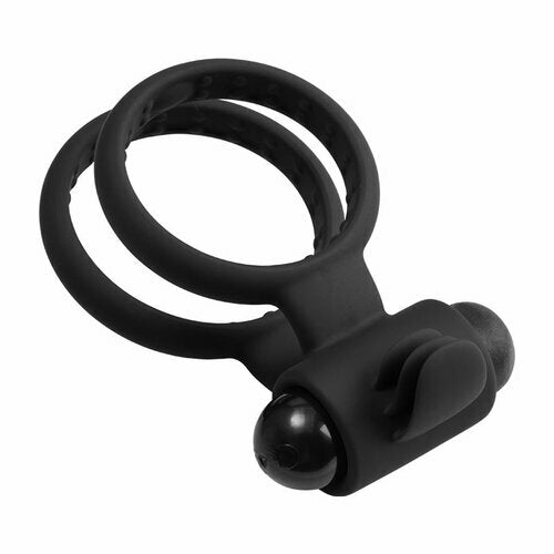 
                  
                    AlluriaToy Vibrating Battery-Powered Cock Ring for Clitoris & Testicles Stimulation Lasting Stronger Vibrator
                  
                