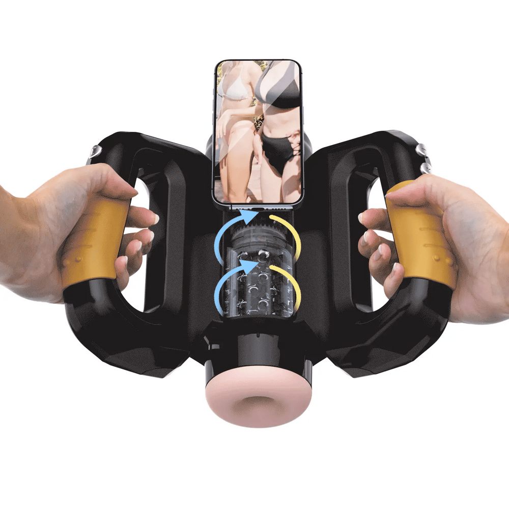 
                  
                    AlluriaToy Rotating Thrusting Double Side Handle Male Stroker XSPACECUP
                  
                