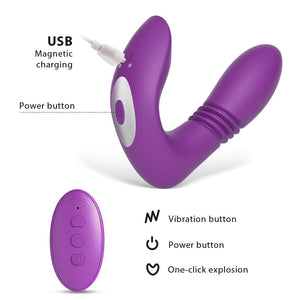 
                  
                    Strong Thrust Stimulator With Crease —— 12-speed vibration
                  
                
