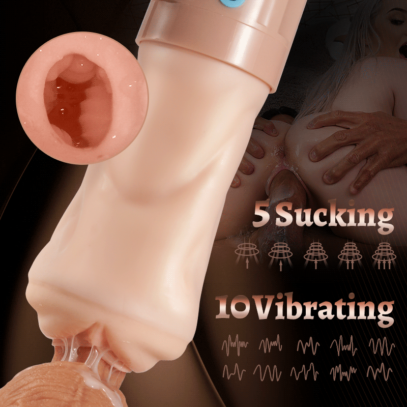 
                  
                    Beate - 5 Sucking & 10 Vibrating Vagina Masturbation Cup
                  
                