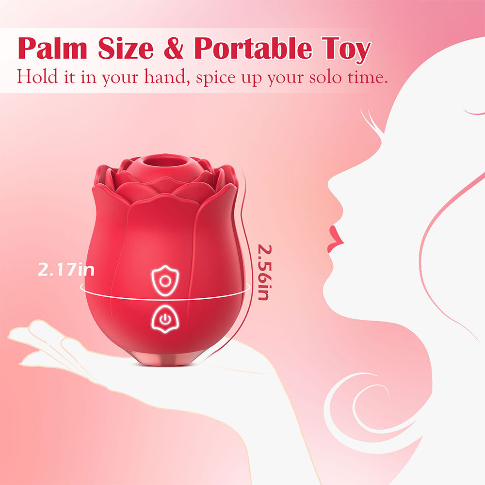 
                  
                    Rosebud Blowjob Vibrator with 10 Different Tapping Patterns
                  
                