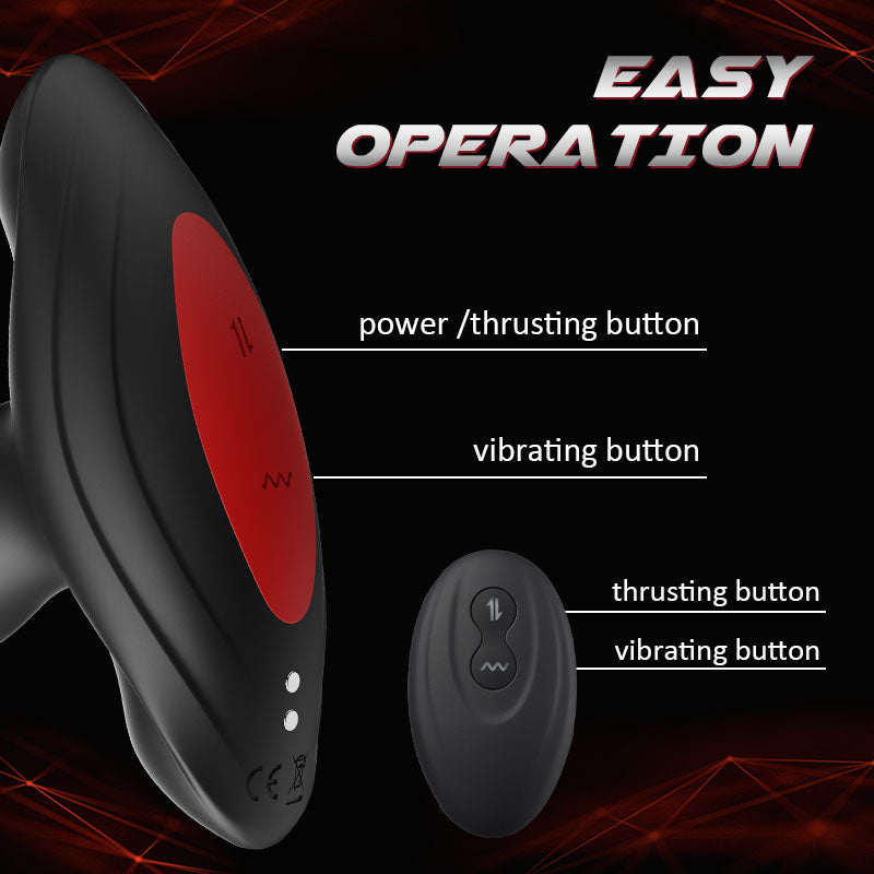 
                  
                    INVADER 3 Thrusting 10 Vibrations Anal Plug with Remote Controller
                  
                