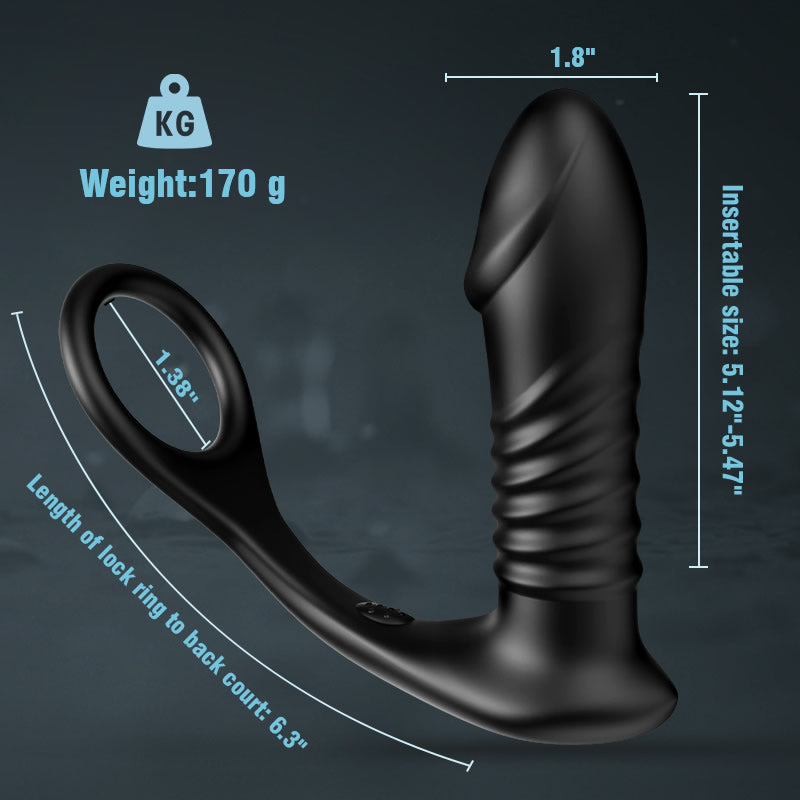 
                  
                    [SALE] Moore - 10 Thrilling Vibration 3 Thrusting Silicone Remote Control Cock Ring Anal Vibrator
                  
                