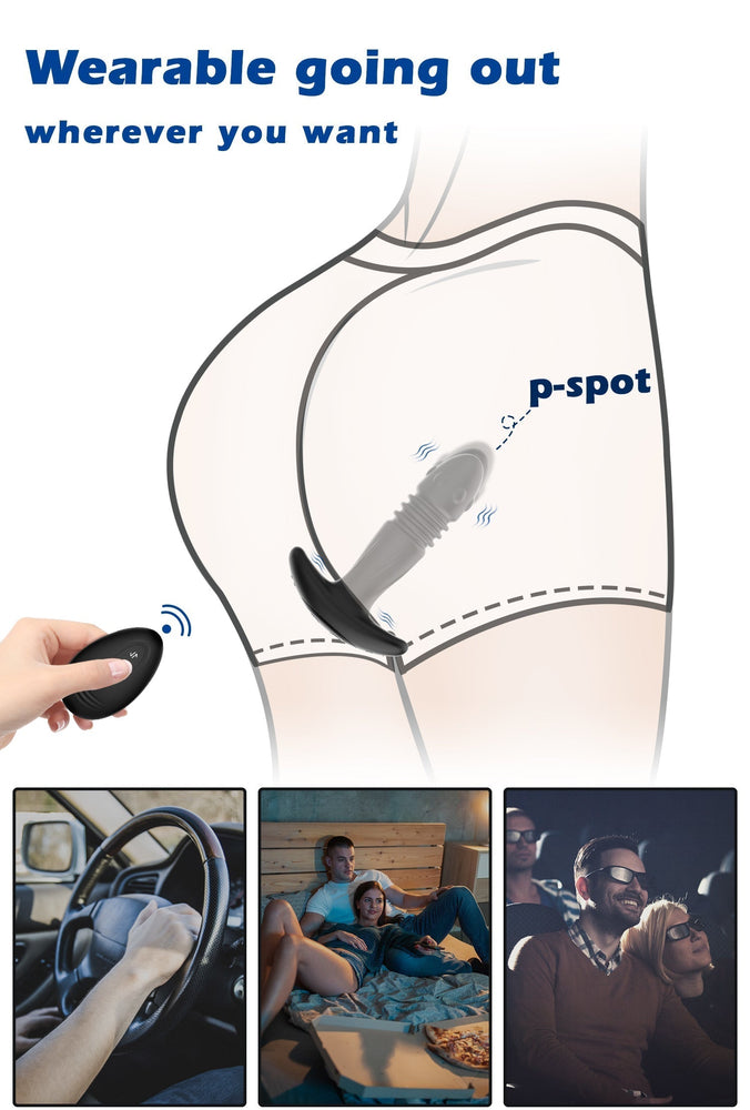 
                  
                    Daenerys - Thrusting & Vibrating Prostate Massager
                  
                