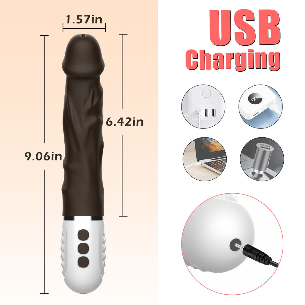 
                  
                    Gabrio - Realistic Vibrator Dildo Sex Toy
                  
                