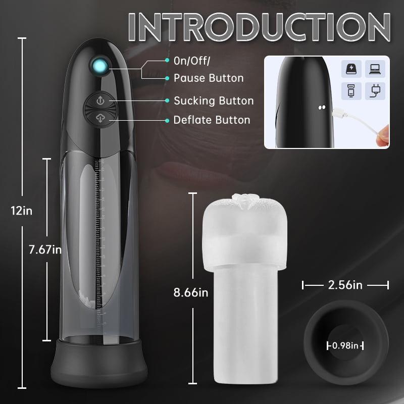 
                  
                    WaterSamurai - Vacuum Suction with Super Waterproof Penis Pump
                  
                