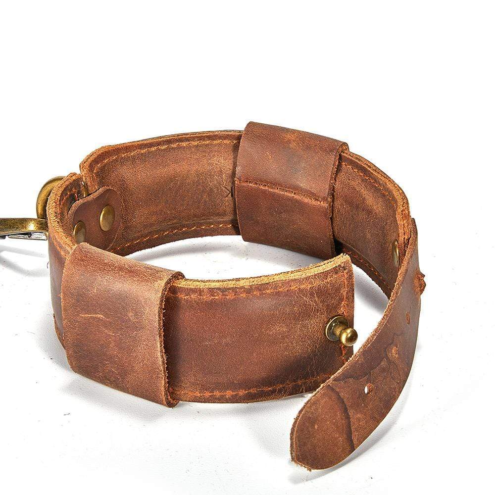 
                  
                    Brown Leather Adjustable Ankle Cuffs SM Toy
                  
                