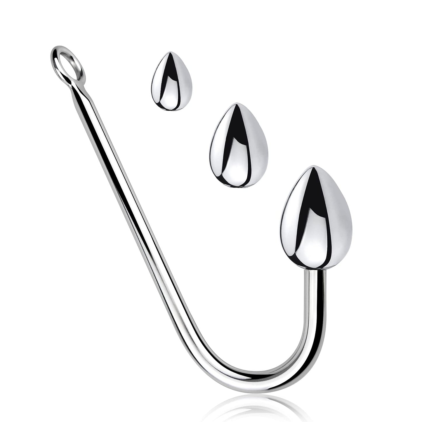 
                  
                    AlluriaToy Stainless Steel Anal Hook with 3 Balls
                  
                